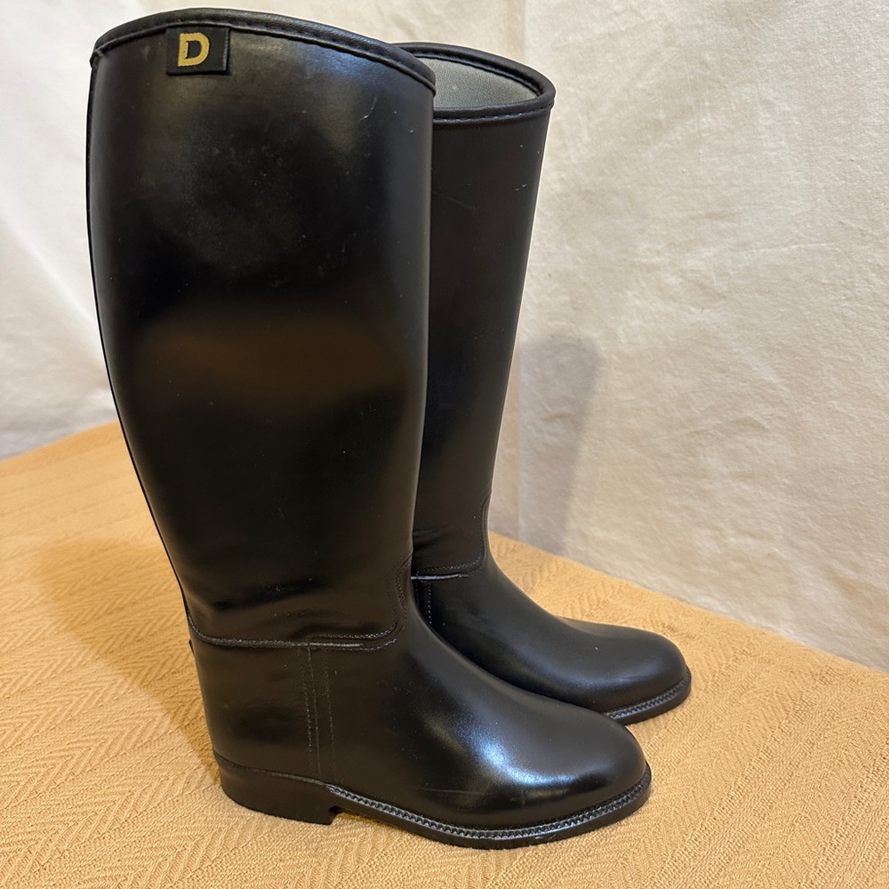 Dublin kids PVC black Riding Boot EU Size 32